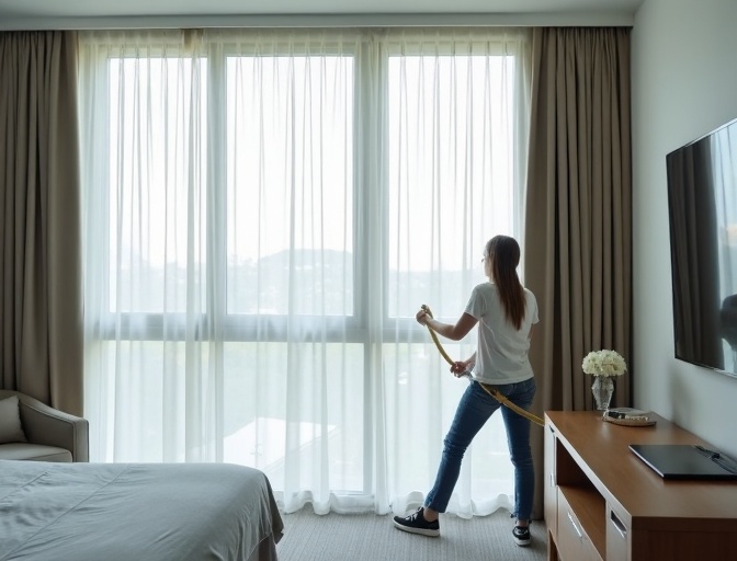 Ashmore Sheer Curtain Cleaning